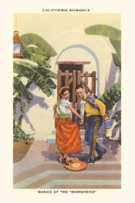 The Vintage Journal Dance of the Sombrero, California by Found Image Press