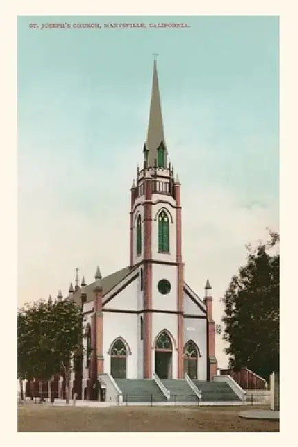 Vintage Journal St. Josephs Church, Marysville by Found Image Press