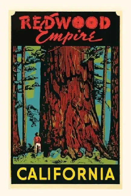 Vintage Journal Rewood Empire Decal by Found Image Press