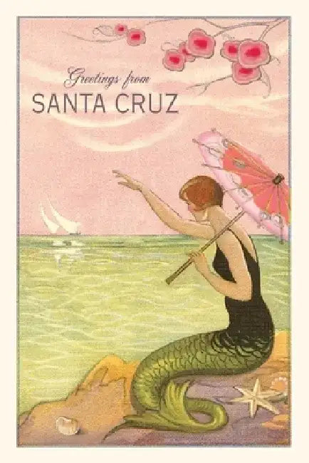 Vintage Journal Greetings from Santa Cruz by Found Image Press