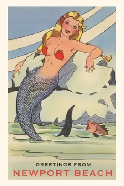 Vintage Journal Greetings from Newport Beach by Found Image Press