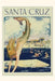 Vintage Journal Santa Cruz Mermaid by Found Image Press