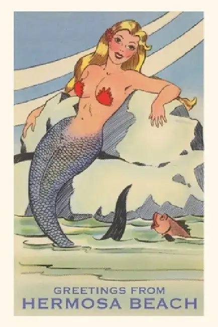 Vintage Journal Greetings from Hermosa Beach by Found Image Press
