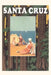 Vintage Journal Santa Cruz, Beach and Trees by Found Image Press