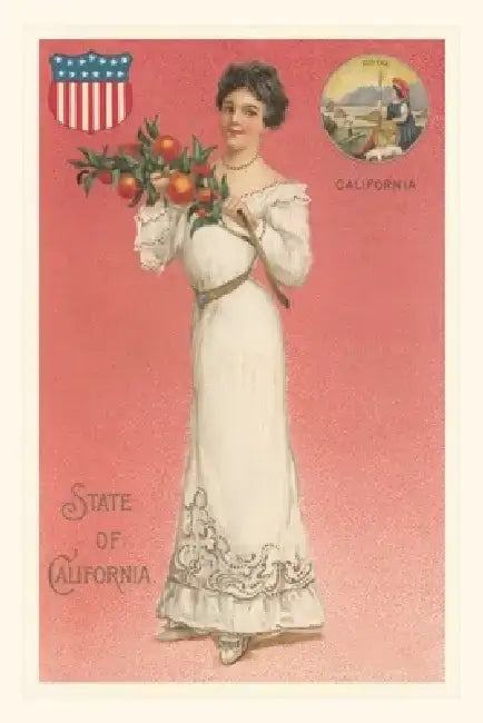 Vintage Journal California Belle by Found Image Press