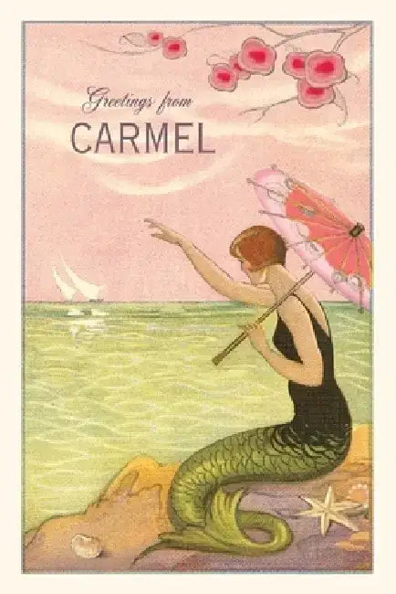 Vintage Journal Greetings from Carmel by Found Image Press