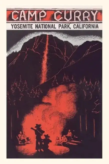 Vintage Journal Camp Curry, Yosemite by Found Image Press