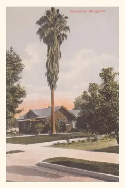 Vintage Journal California Bungalow by Found Image Press