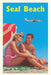 Vintage Journal Couple at Seal Beach by Found Image Press
