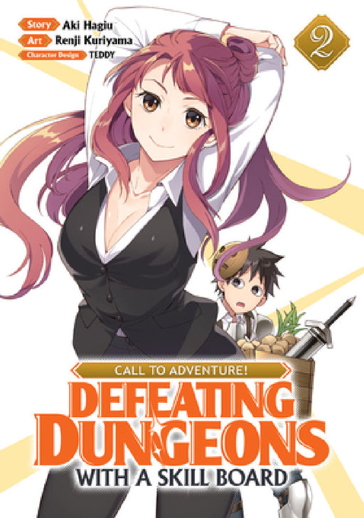 Call to Adventure! Defeating Dungeons with a Skill Board (Manga) Vol. 2 by Aki Hagiu, Renji Kuriyama, Teddy