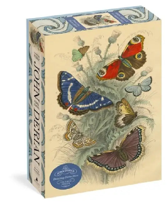 John Derian Paper Goods: Dancing Butterflies 750-Piece Puzzle by John Derian