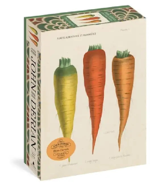 John Derian Paper Goods: Three Carrots 1,000-Piece Puzzle by John Derian