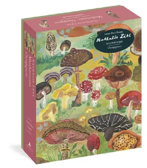 Nathalie Lété Mushrooms 1,000-Piece Puzzle by Nathalie Lété
