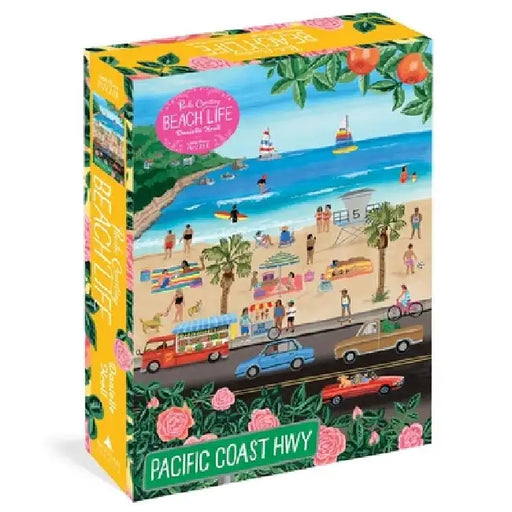 Pacific Coasting: Beach Life 1,000-Piece Puzzle by Danielle Kroll