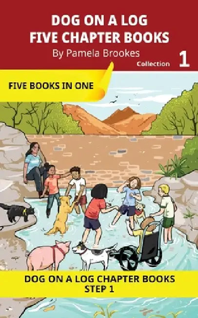 Five Chapter Books 1: Decodable Series for Students Learning to Read. For Beginning Readers and Students with Dyslexia. (Step 1-All Letters plus Conso by Pamela Brookes, Brenda Hanna M. Ed, Doan Trang