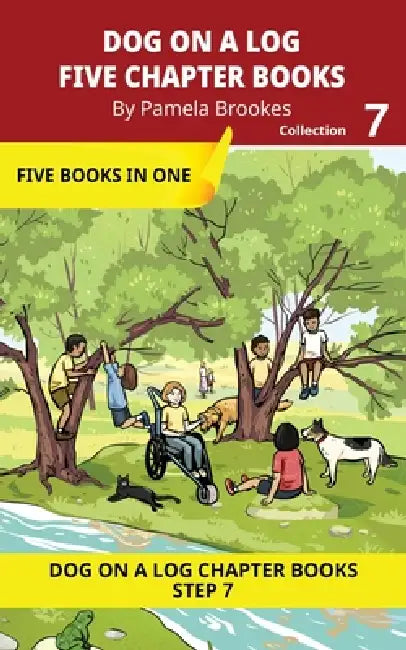 Five Chapter Books 7: Decodable Series for Students Learning to Read. For Developing Readers and Students with Dyslexia. (Step 7-Three-Letter Blends a by Pamela Brookes, Brenda Hanna M. Ed, Doan Trang