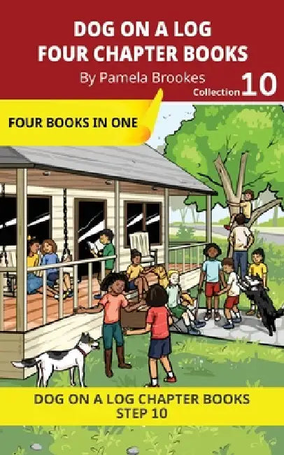 Four Chapter Books 10: Decodable Series for Students Learning to Read. For Developing Readers and Students with Dyslexia. (Step 10 Open Syllables, "Y" by Pamela Brookes, Brenda Hanna M. Ed, Doan Trang