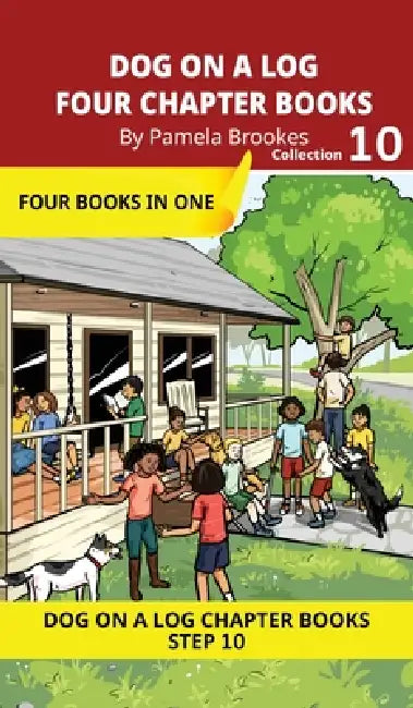 Four Chapter Books 10: Decodable Series for Students Learning to Read. For Developing Readers and Students with Dyslexia. (Step 10-Open Syllables, "Y" by Pamela Brookes, Brenda Hanna M. Ed, Doan Trang