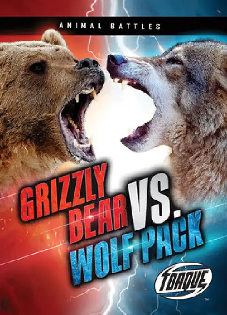 Grizzly Bear vs. Wolf Pack by Fleming, Dana