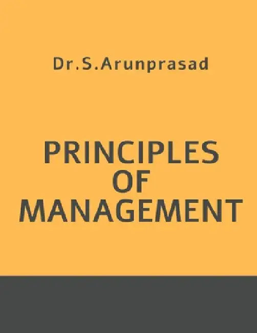 Principles of Management by Oliver Optic
