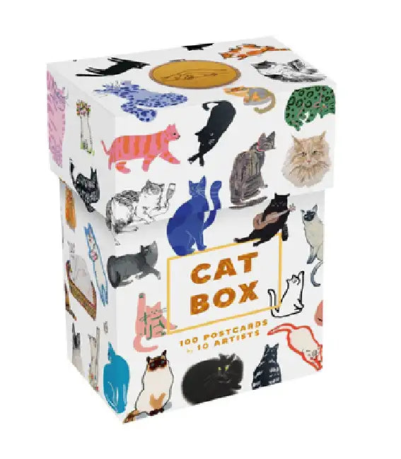 Cat Box: 100 Postcards by 10 Artists by Princeton Architectural Press