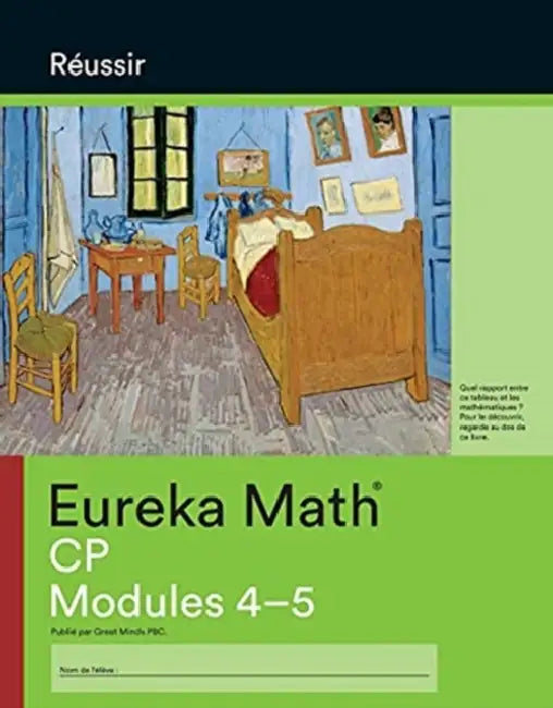 French  Eureka Math Grade 1 Succeed Workbook 2 Modules 46 by Great Minds