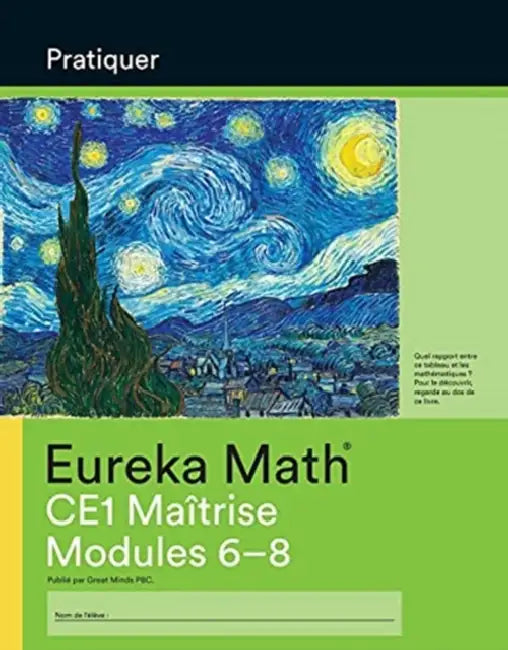 French  Eureka Math  A Story Of Units by Great Minds