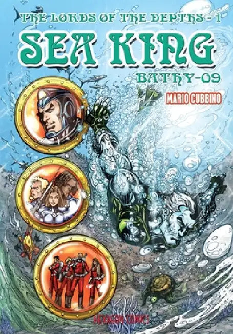 The Lords of the Depths #1: The Sea King by Mario Cubbino