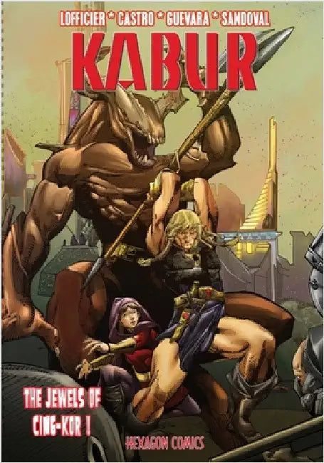 Kabur 7: The Jewels of Cing-Kor by Lofficier, Jean-Marc