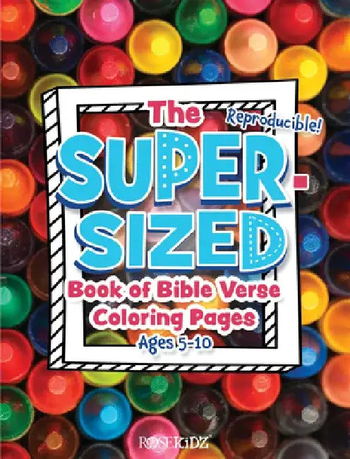 The Super-Sized Book of Bible Verse Coloring Pages