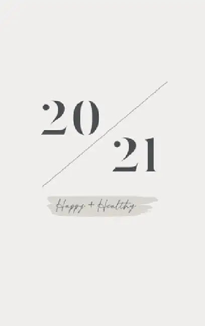 Happy + Healthy 2021 Planner by Olivia Ivey-Davis