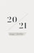 2021 Planner Happy + Healthy by Olivia Ivey-Davis