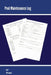 Pool Maintenance Log: Swimming Pool Owners Check List, Cleaning Information, Test Water Tracking, Book, Personal or Business/ Client, Pools Logbook, D by Amy Newton