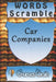 word scramble Car Companies games brain: Word scramble game is one of the fun word search games for kids to play at your next cool kids party by Woopsnotes Publishing