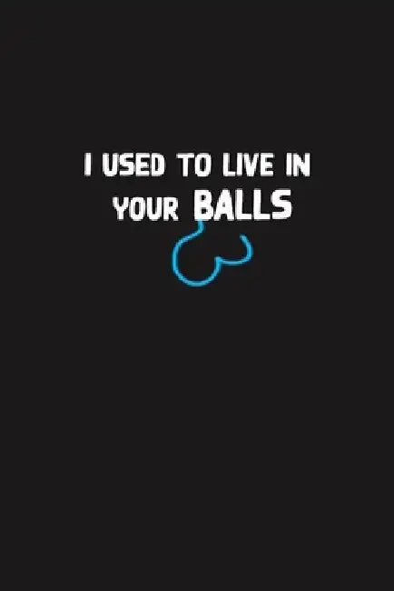 I Used To Live In Your Balls: Dad Appreciation, Father And Sons Daddy Cool I Love You Gift, Humor dad jokes Father's Day present by Bookuniv Creations