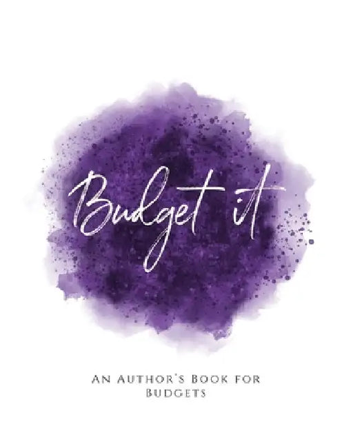 Budget It!: An Author's Book for Budgets Purple Version by Teecee Design Studio