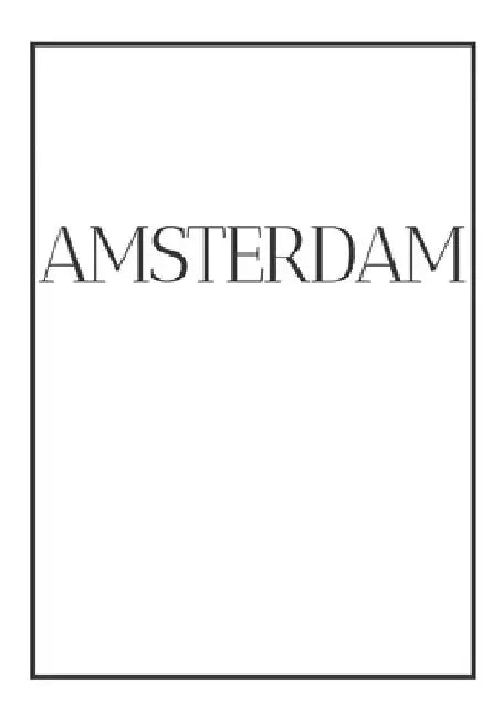 Amsterdam: A decorative book for coffee tables, bookshelves, bedrooms and interior design styling: Stack International city books by Contemporary Interior Design