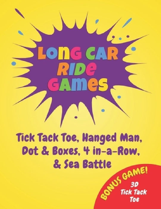 Long Car Ride Games: Fun Activity Book for the Whole Family by Superkoolthings Book