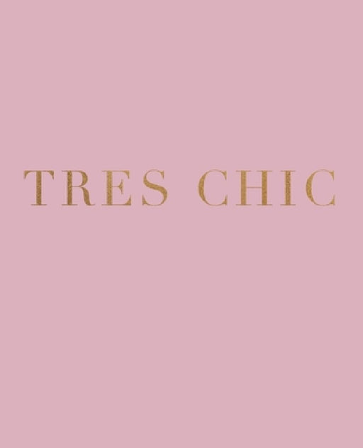 Tres Chic: A decorative book for interior design styling - Ideal for small spaces - coffee tables, bookshelves and desks - Stack by Urban Decor Studio