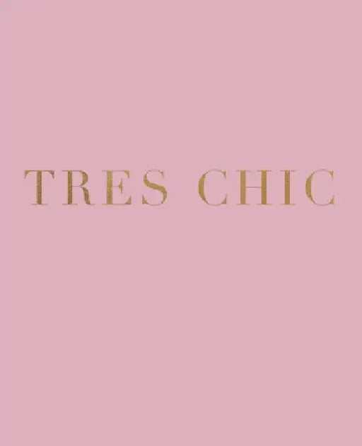 Tres Chic: A decorative book for interior design styling - Ideal for small spaces - coffee tables, bookshelves and desks - Stack by Urban Decor Studio