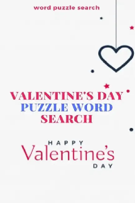Word puzzle Search Valentine's Day puzzle Word Search Happy Valentine's Day by Word Puzzle Search Book