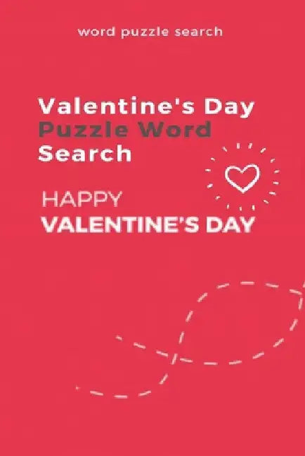 Word puzzle Search Valentine's Day puzzle Word Search Happy Valentine's Day by Word Puzzle Search Book