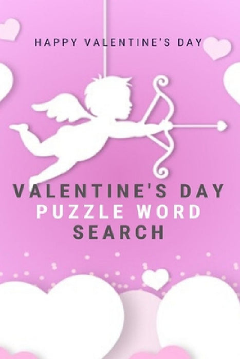 Happy Valentine's Day Valentine's Day puzzle Word Search by Word Puzzle Search Book