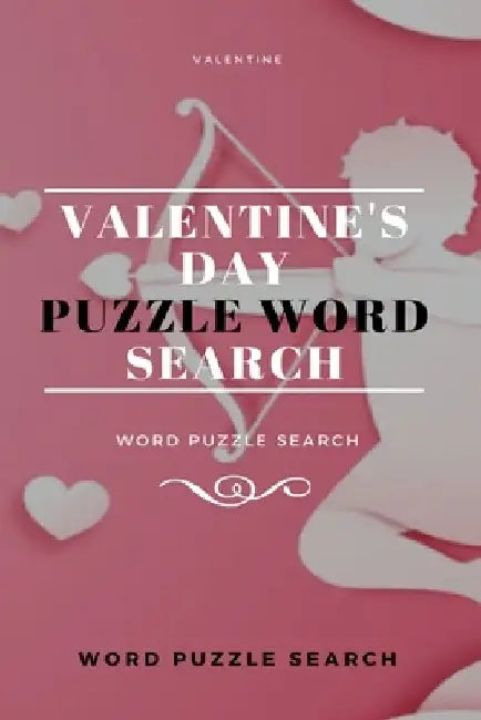 Valentine Valentine's Day puzzle Word Search Word puzzle Search by Word Puzzle Search Book