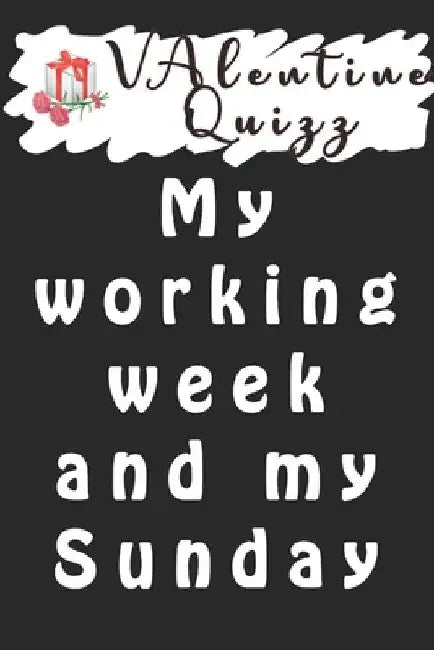 Valentine QuizzMy working week and my Sunday rest: Word scramble game is one of the fun word search games for kids to play at your next cool kids part by Woopsnotes Publishing