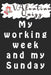 Valentine QuizzMy working week and my Sunday rest: Word scramble game is one of the fun word search games for kids to play at your next cool kids part by Woopsnotes Publishing