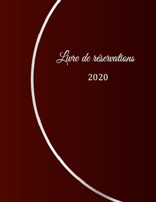 Livre de réservation 2020: pour restaurants, bistrots et hôtels - 370 pages - 1 jour=1 page - couverture du livre numéro 15 by Restaurant Gastronomiq Restaurant Livre