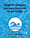 Registre sanitaire des eaux de piscine de particulier: Carnet d'enregistrement des teneurs en chlore ou en brome, alcalinité, dureté, pH, température by Piscine Easily Edition
