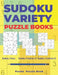 Sudoku Variety Puzzle Books: Sudoku Variations Puzzle Books Featuring Sudoku Twins, Sudoku Triathlon A, Sudoku Triathlon B by Panda Puzzle Book