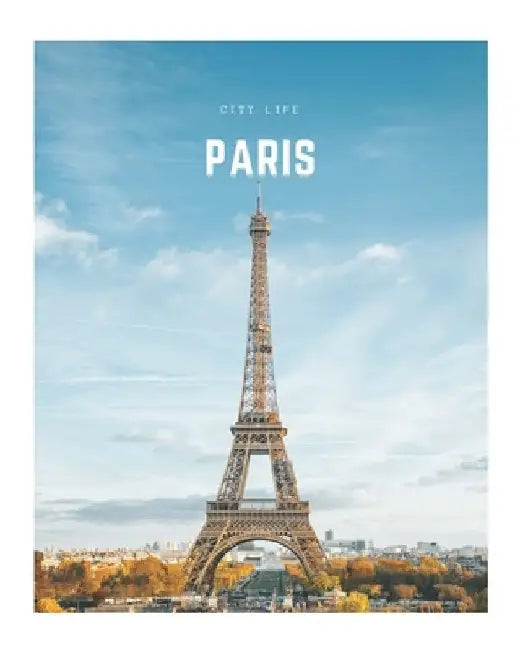 Paris: A Decorative Book │ Perfect for Stacking on Coffee Tables & Bookshelves │ Customized Interior Design & Home Decor by Decora Book Co